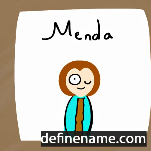 cartoon of the name Niedomira