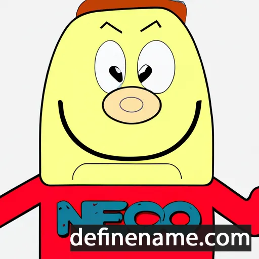 cartoon of the name Niesco