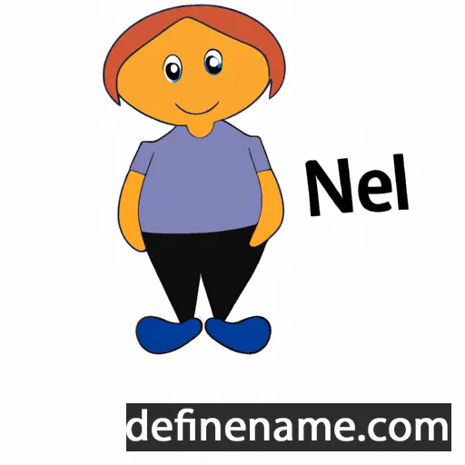 cartoon of the name Nijel