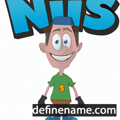 cartoon of the name Nijs