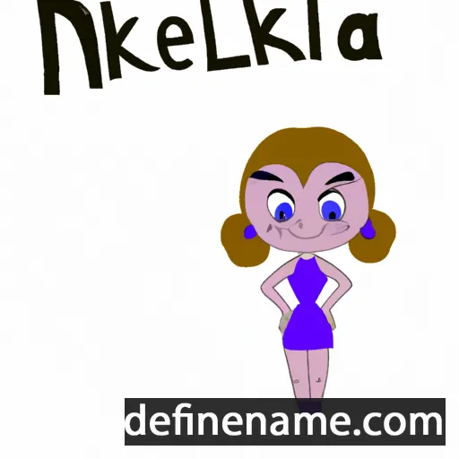 Nikaela cartoon