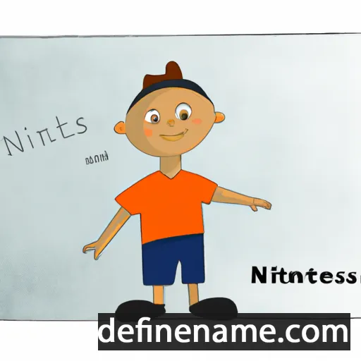 Nikainetos cartoon