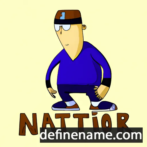 cartoon of the name Nikator