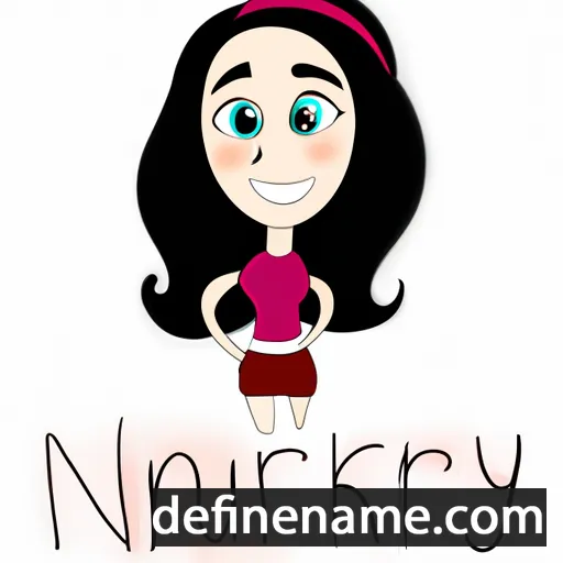 cartoon of the name Nikaury