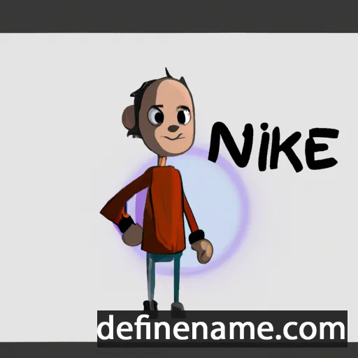 cartoon of the name Nikel