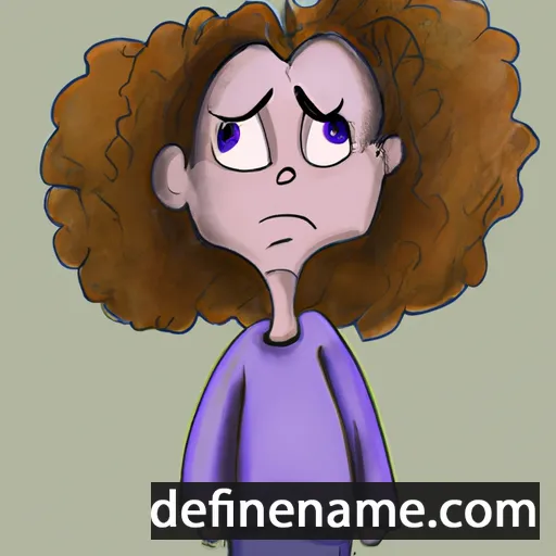 cartoon of the name Nikila