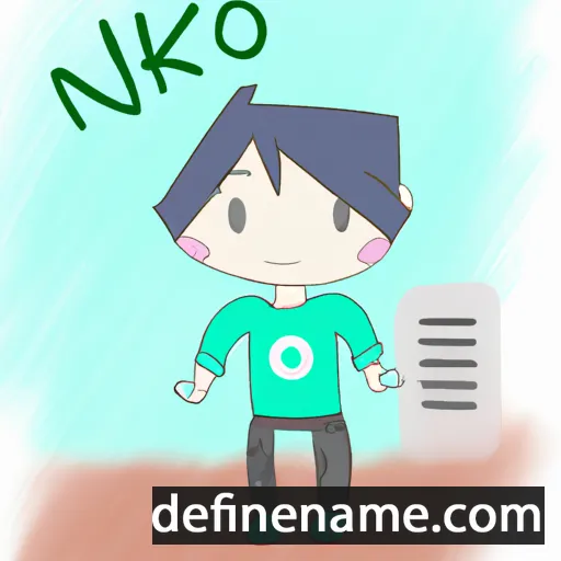 Nikou cartoon