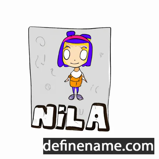 Nilza cartoon