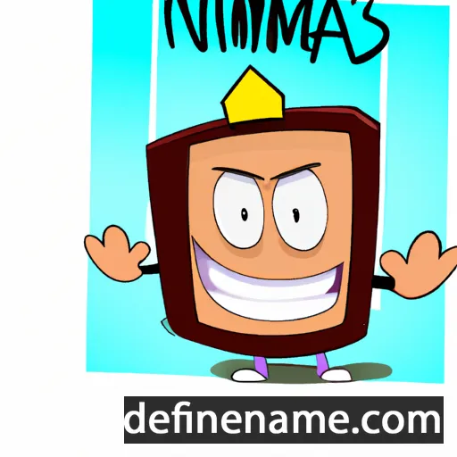 cartoon of the name Nimas