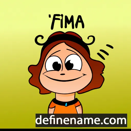 cartoon of the name Nimfa