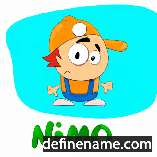 cartoon of the name Nimo