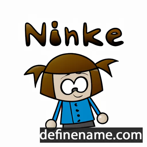 cartoon of the name Nineke