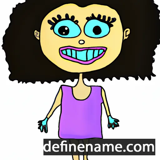 cartoon of the name Nineli