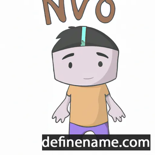 cartoon of the name Niovi