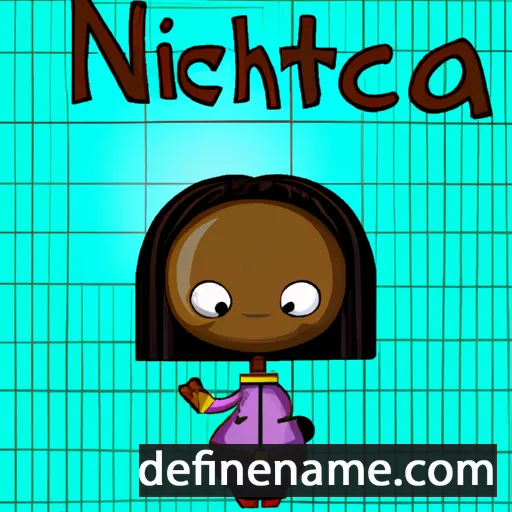 cartoon of the name Niquita