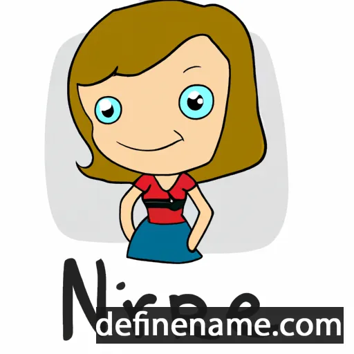 cartoon of the name Nirée