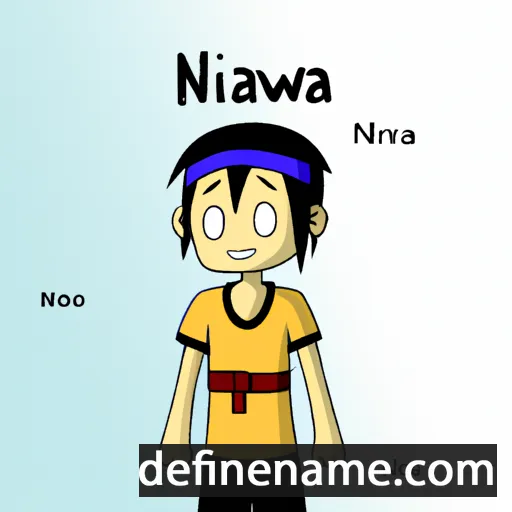 cartoon of the name Nirwana