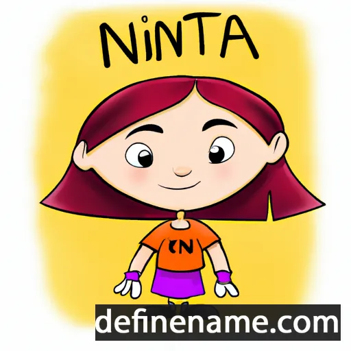 cartoon of the name Nitsa