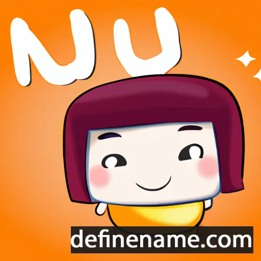 cartoon of the name Niu