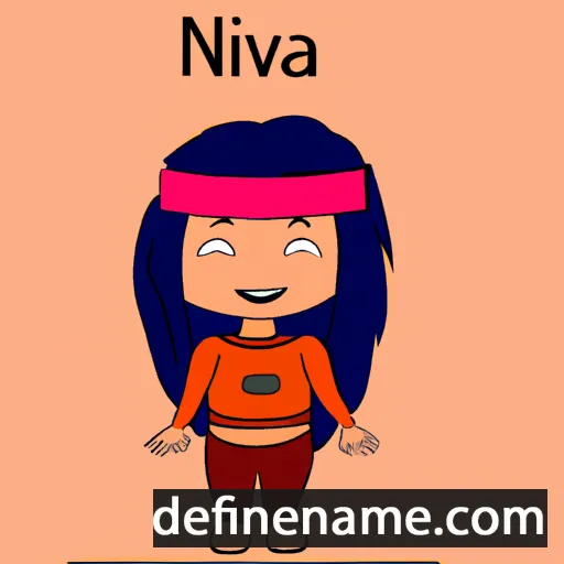 cartoon of the name Niviaĸ