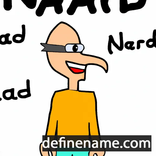 cartoon of the name Njård