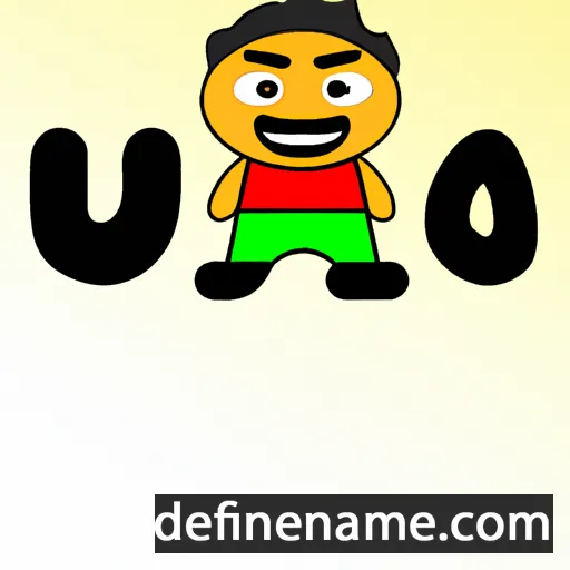 cartoon of the name Njau