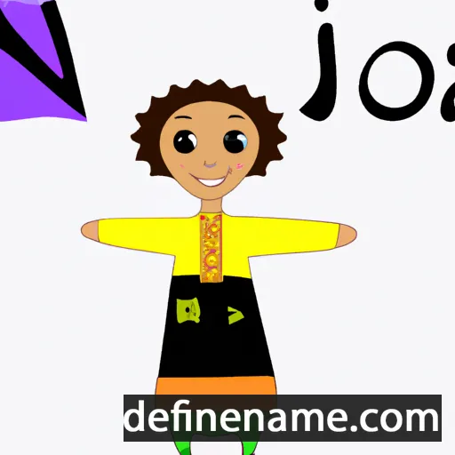 cartoon of the name Njóla