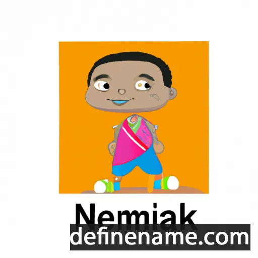 cartoon of the name Nkemakolam