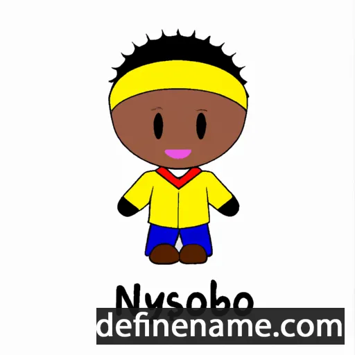 cartoon of the name Nkosiyabo