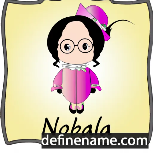 cartoon of the name Nobilia