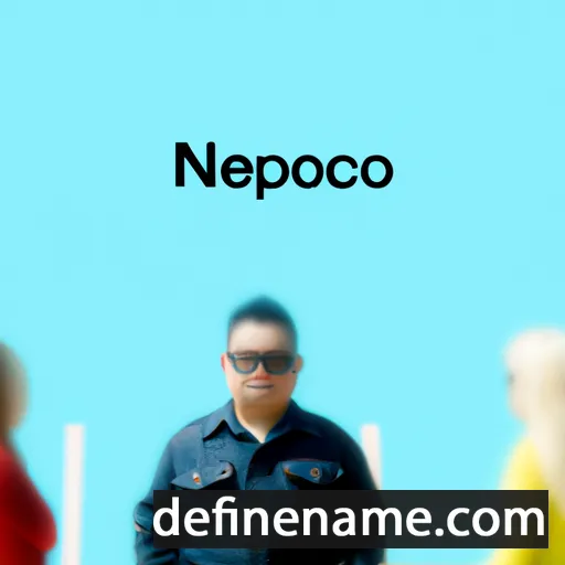 cartoon of the name Nocencio