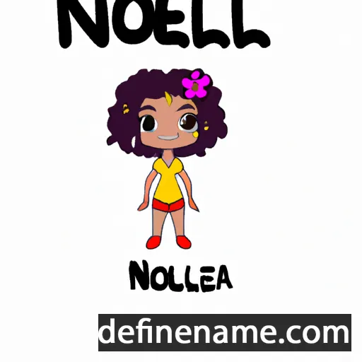 Noélia cartoon