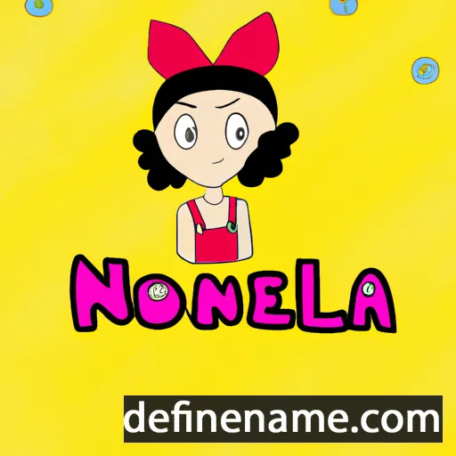 Noélina cartoon