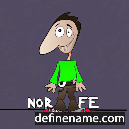 Nofre cartoon