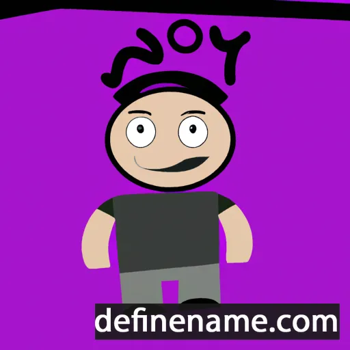 cartoon of the name Nofy