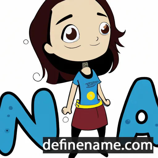 cartoon of the name Noia