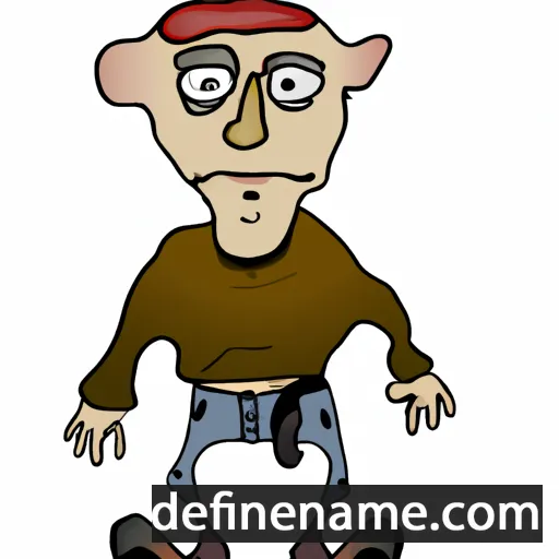 cartoon of the name Nolin