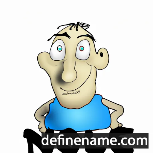 cartoon of the name Nolle