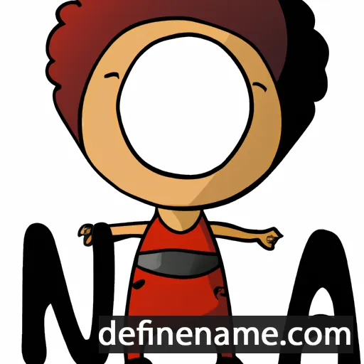 cartoon of the name Noma