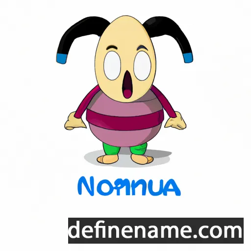 cartoon of the name Nomundari