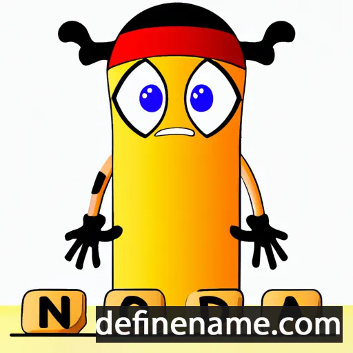 cartoon of the name Nondas