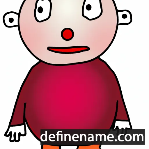 cartoon of the name Nonn