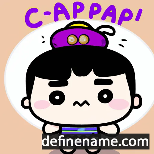 cartoon of the name Noppawan