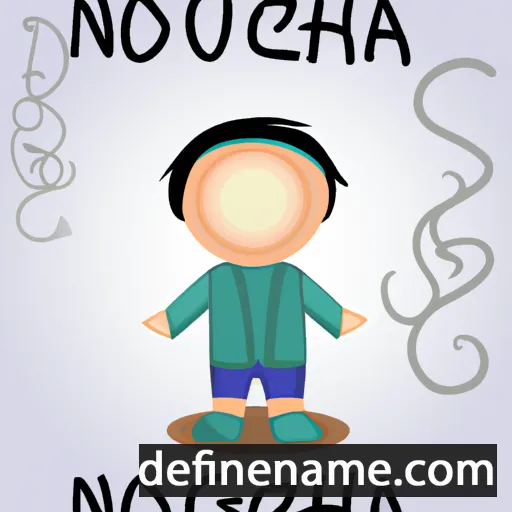 cartoon of the name Noqua