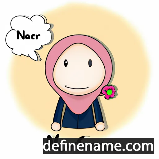 Noraisah cartoon