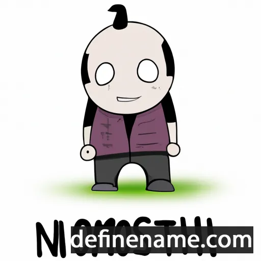 cartoon of the name Norimitsu