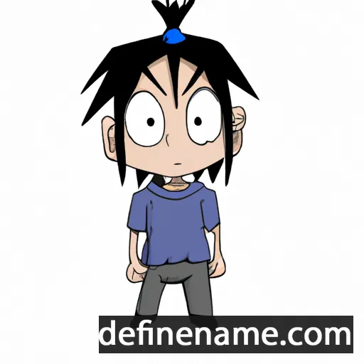 cartoon of the name Noriyuki