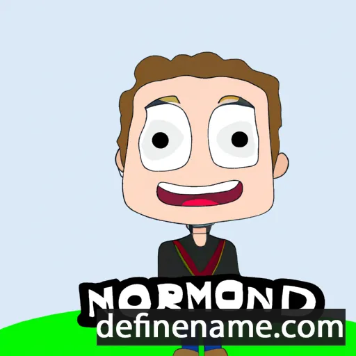 cartoon of the name Normandie