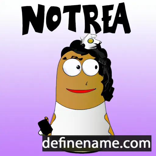 cartoon of the name Normetta