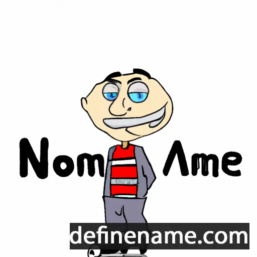 cartoon of the name Normie